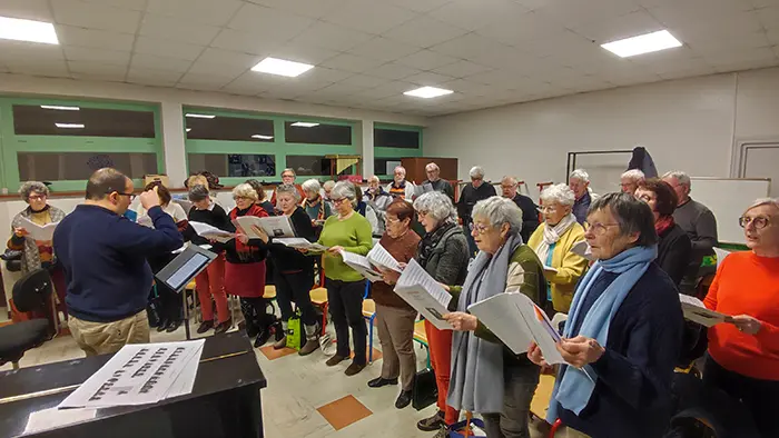 EVAB - Répétition du Choeur-photo_3 - Ensemble Vocal de Blois - 41